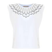 Kocca Vadderad Rem Dam T-shirt White, Dam