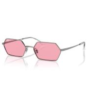 Ray-Ban Geometrisk Festival Solglasögon Yevi Rb3728 Gray, Unisex