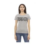 Trussardi T-Shirts Gray, Dam