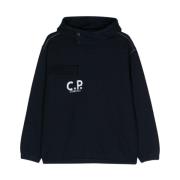 C.p. Company Hoodies Blue, Herr