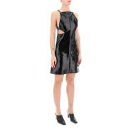 Courrèges Short Dresses Black, Dam