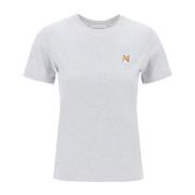 Maison Kitsuné T-Shirts Gray, Dam