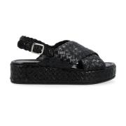 Pons Quintana Svart Kil Sandal Forli Black, Dam