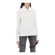 Courrèges Polo Shirts White, Dam