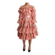 Dolce & Gabbana Summer Dresses Pink, Dam