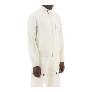 Salvatore Ferragamo Light Jackets White, Herr