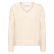 Emerson Renaldi V-neck Knitwear Beige, Dam