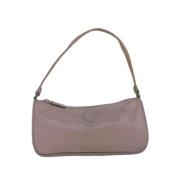 Prada Vintage Pre-owned Nylon prada-vskor Pink, Dam