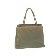 Prada Vintage Pre-owned Nylon prada-vskor Green, Dam