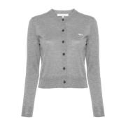 Maison Kitsuné Cardigans Gray, Dam