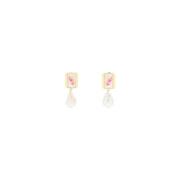 SafSafu Earrings Yellow, Dam