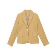 Ines De La Fressange Paris Nicoletta Jacka Beige, Dam