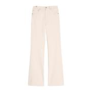 Ines De La Fressange Paris Jane ecru jeans x Notify - Jane ecru jeans ...