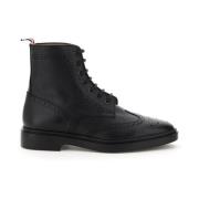 Thom Browne Lace-up Boots Black, Dam