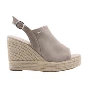 Nerogiardini Stiliga Kilklack Sandaler Gray, Dam