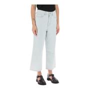 Kenzo Cropped Jeans Blue, Dam
