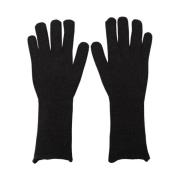 Dolce & Gabbana Gloves Black, Herr