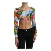 Dolce & Gabbana Long Sleeve Tops Multicolor, Dam