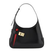 Salvatore Ferragamo Shoulder Bags Black, Dam