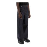 Salvatore Ferragamo Straight Trousers Blue, Herr