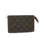 Louis Vuitton Vintage Pre-owned Canvas louis-vuitton-vskor Brown, Dam