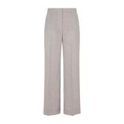 TotêMe Wide Trousers Gray, Dam