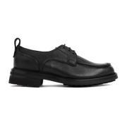 Brioni Svart läder Derbies Black, Herr