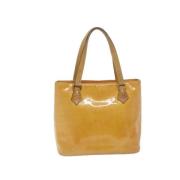 Louis Vuitton Vintage Pre-owned Laeder handvskor Yellow, Dam