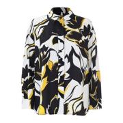 Kocca Blommig Oversized Damskjorta Multicolor, Dam