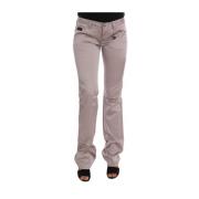Costume National Slim-fit Trousers Pink, Dam