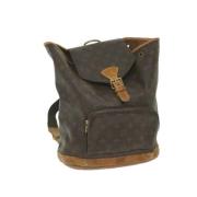 Louis Vuitton Vintage Pre-owned Canvas ryggsckar Brown, Dam