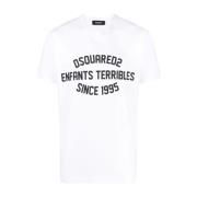 Dsquared2 T-Shirts White, Herr