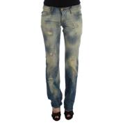 Roberto Cavalli Slim-fit Jeans Blue, Dam