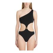 Balmain B-Metal Swimsuit Black, Dam