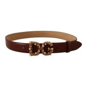 Dolce & Gabbana Belts Brown, Dam