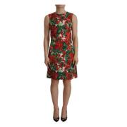 Dolce & Gabbana Vårblommig A-Linje Klänning Multicolor, Dam