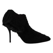 Dolce & Gabbana Heeled Boots Black, Dam