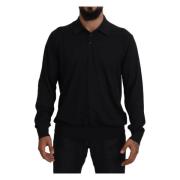 Dolce & Gabbana Polo Shirts Black, Herr