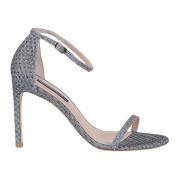 Stuart Weitzman High Heel Sandals Gray, Dam