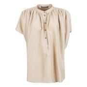 Alberta Ferretti Blouses Beige, Dam