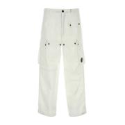 C.p. Company Straight Trousers White, Herr