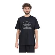 Adidas Originals T-Shirts Black, Herr