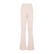 Peserico Wide Trousers Beige, Dam