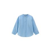 Woolrich Shirts Blue, Dam