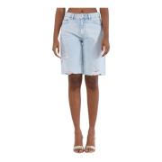 Purple Brand Denim Shorts Blue, Dam