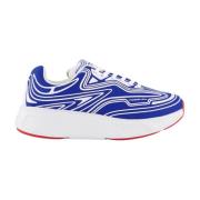 Fessura Kvinnors Runflex Sneakers Blue, Dam