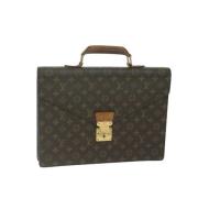 Louis Vuitton Vintage Pre-owned Belagd canvas louis-vuitton-vskor Brow...