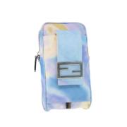 Fendi Vintage Pre-owned Canvas fendi-vskor Blue, Dam