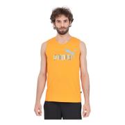 Puma Sleeveless Tops Orange, Herr