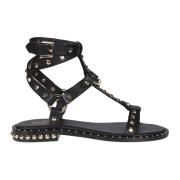 ASH Black Sungold Pulp Sandals Black, Dam